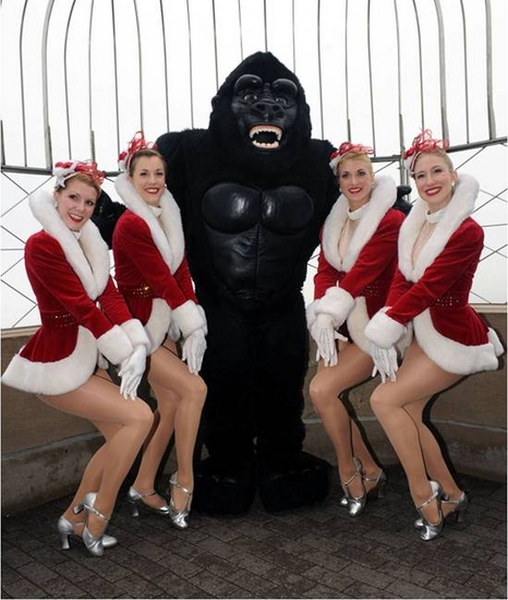 Photo Flash: Rockettes Light Empire State Building 