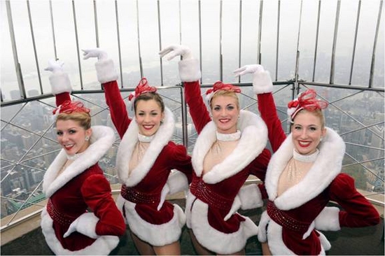 Photo Flash: Rockettes Light Empire State Building Image