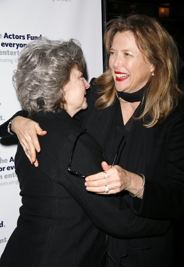 Zoe Caldwell and Annette Bening Photo