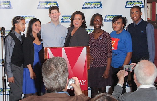 Photo Coverage: Rosie O'Donnell Announces KID'S NIGHT ON BROADWAY at Sardi's Image