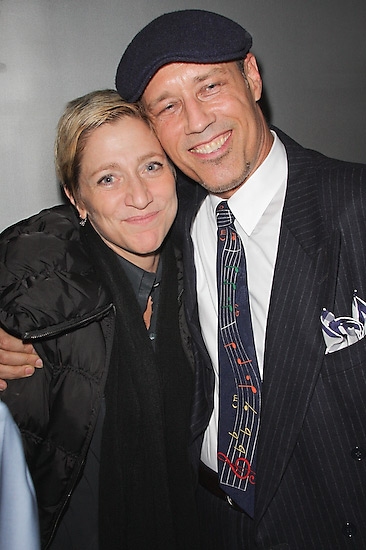 Edie Falco and Kevin Geer Photo