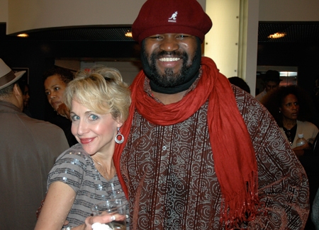 Cast members Carter Calvert and Gregory Porter Photo