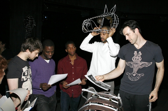 Elaine Bromka, Daniel Radcliffe, Adesola Osakalumi, Kevin Boseman, Marc Spaulding and Photo