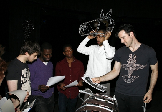 Elaine Bromka, Daniel Radcliffe, Adesola Osakalumi, Kevin Boseman, Marc Spaulding and Photo