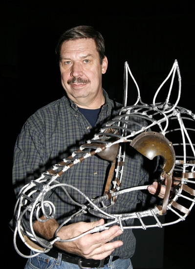Photo Coverage: EQUUS Unveils Original 'Horse Head' Prop Image