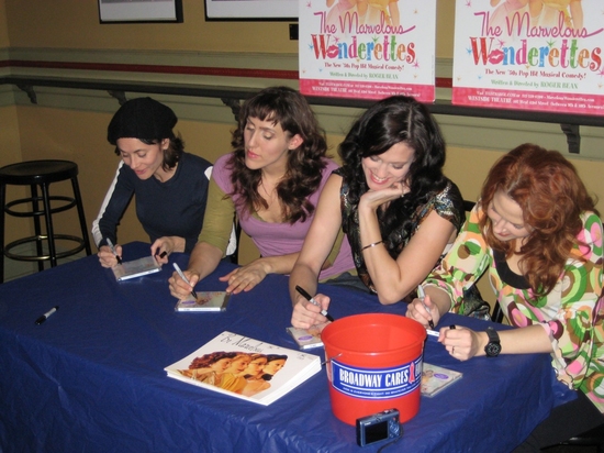 Photo Flash: THE MARVELOUS WONDERETTES CD Release Party Image