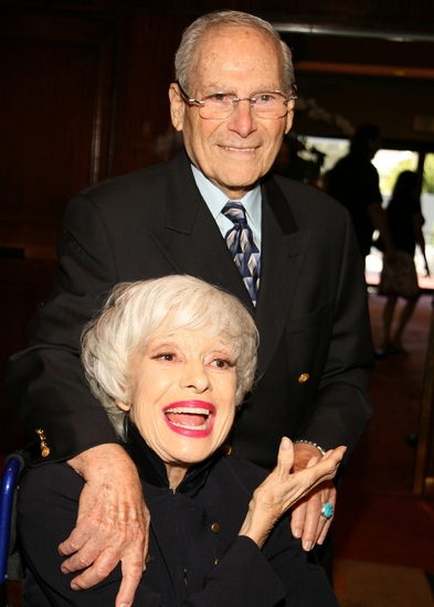 Carol Channing and husband Harry Kullijian Photo