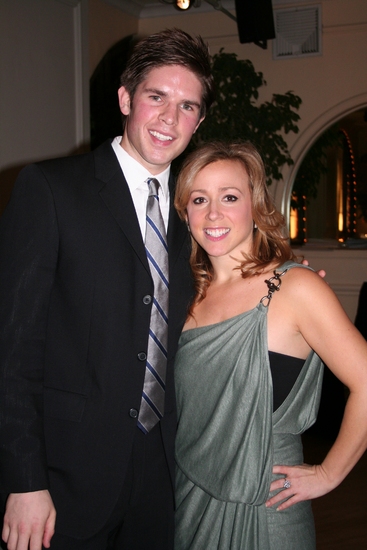 Frank DiLella (Event Commitee/Presenter) and Stephanie Simon (Emcee/Event Chair) Photo