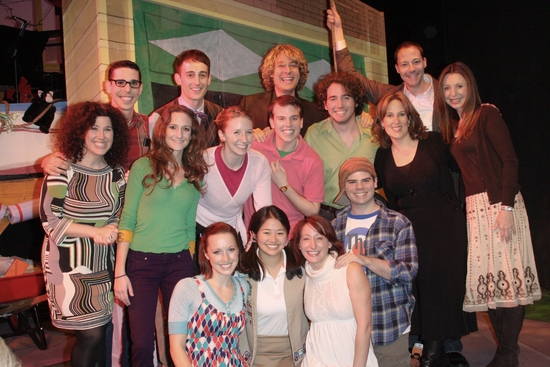 The cast and crew of Dear Edwina with Donna Murphy, Zina Goldrich, and Marcy Heisler Photo