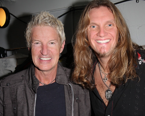 Kevin Cronin and Joel Hoekstra (guitarist for Rock of Ages and Night Ranger) Photo