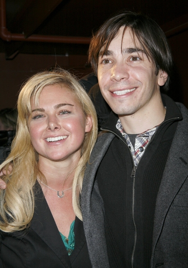 Laura Bell Bundy and Justin Long Photo