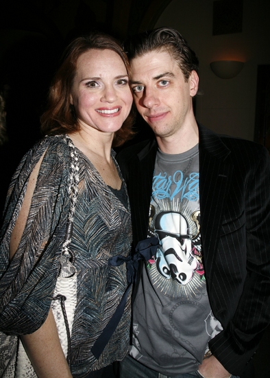 Jennifer Laura Thompson & Christian Borle
 Photo