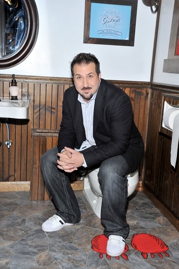 Photo Coverage: Joey Fatone Inaugurates NYC Toilets  Image