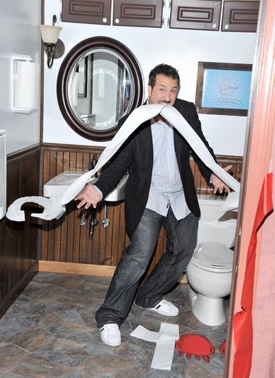 Photo Coverage: Joey Fatone Inaugurates NYC Toilets  Image