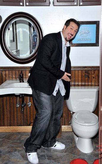 Photo Coverage: Joey Fatone Inaugurates NYC Toilets  Image