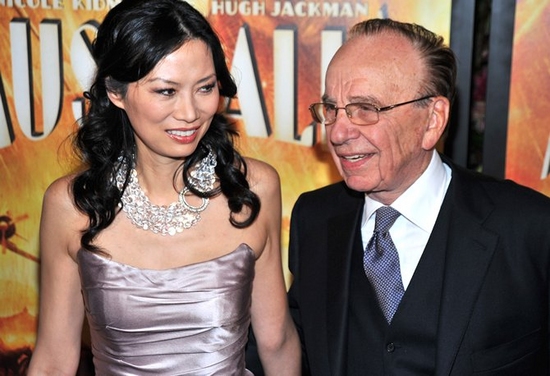 Wendi Deng and Rupert Murdoch Photo