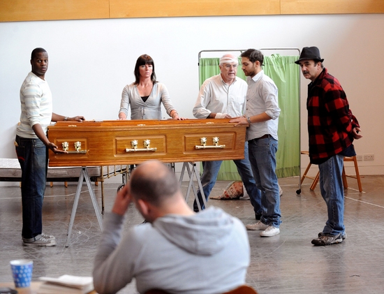 Photo Flash: LOOT in Rehearsal Image