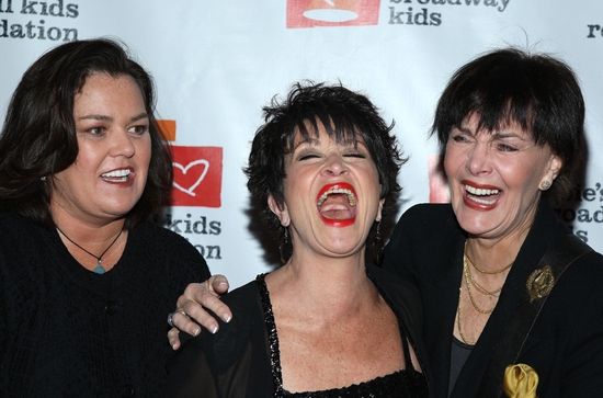 Rosie O'Donnell, Chita Rivera and Linda Dano Photo