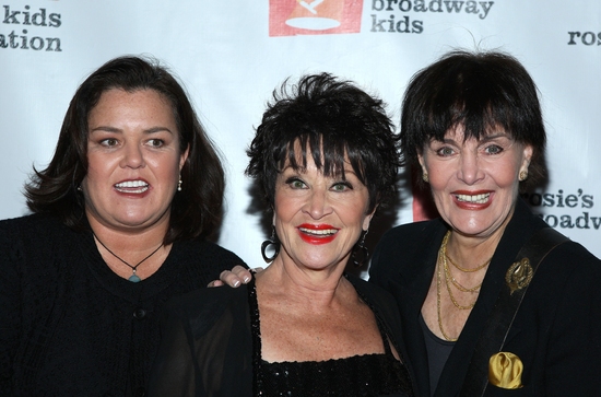 Rosie O\'Donnell, Chita Rivera and Linda Dano Photo