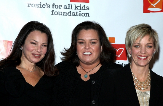 Fran Drescher, Rosie O\'Donnell and Kelli Carpenter Photo