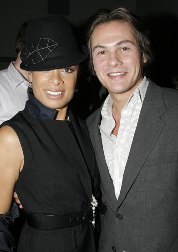 Valarie Pettiford with producer Jonas Nielsen Photo