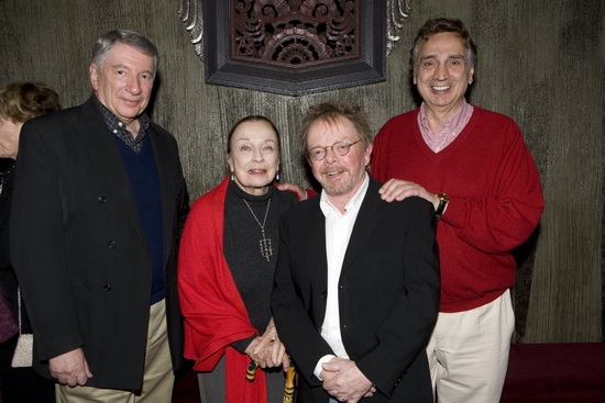 Martin Wiviott, Patricia Morison, Paul Williams and John Bowab Photo