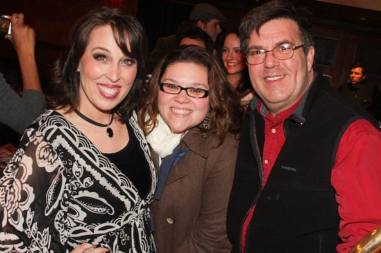 Susan Mosher, Michelle Dowdy and Kevin Meaney Photo