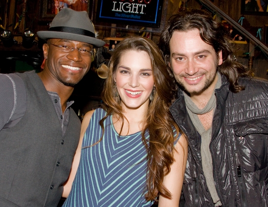 Photo Coverage: Taye Diggs Visits ROCK OF AGES Image