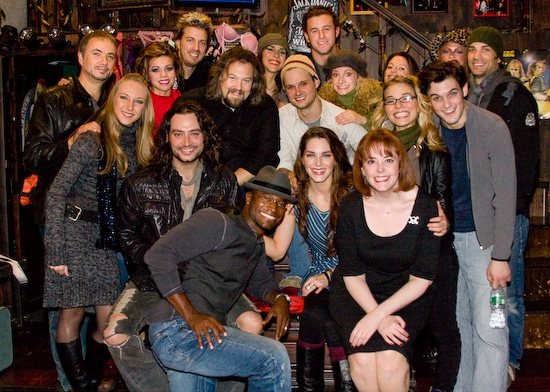 Photo Coverage: Taye Diggs Visits ROCK OF AGES Image