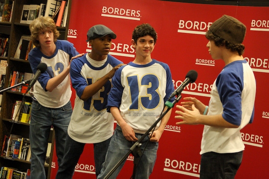 Photo Coverage: '13, A NEW MUSICAL' Borders CD Signing Image