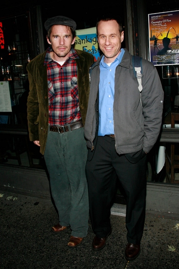 Ethan Hawke and Stephen Belber
 Photo