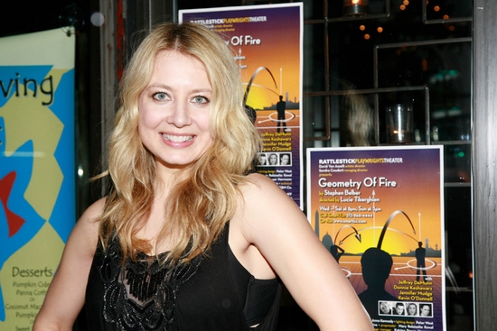 Photo Flash: GEOMETRY OF FIRE Opening Night Image