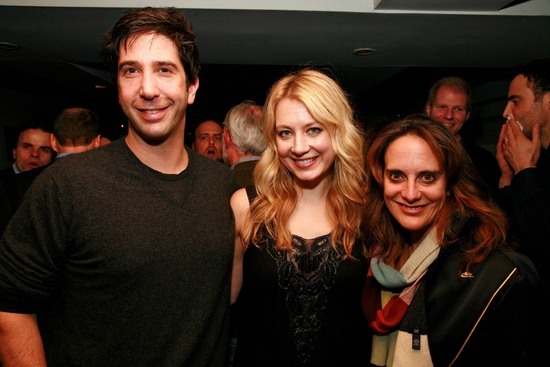 David Schwimmer, Jennifer Mudge and Liz Tuccillo Photo