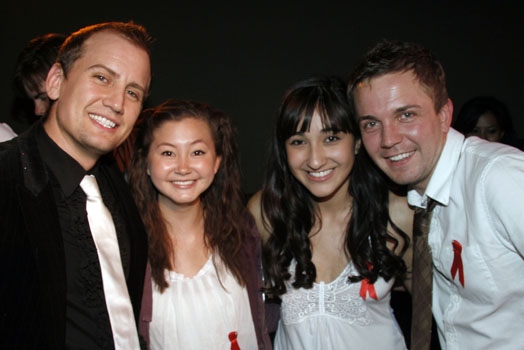 Chris Isaacson, Kimiko Glenn, Krystina Alabado and Shane Scheel Photo