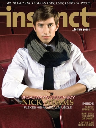 Photo EXCLUSIVE: 'Coverboy' Nick Adams in INSTINCT Magazine Image