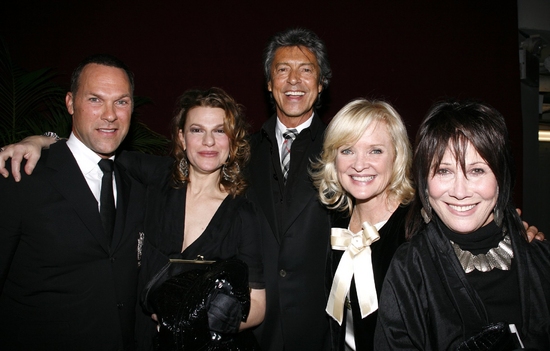 Scott Forrest, Sandra Bernhard, Tommy Tune, Christine Ebersole and Michele Lee Photo