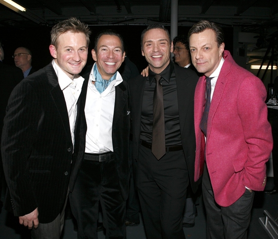Johnny Rodgers, Cortes Alexander, Tiger Martina and Jim Caruso Photo