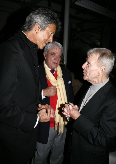 Tommy Tune, Rex Reed and Ron Lewis Photo