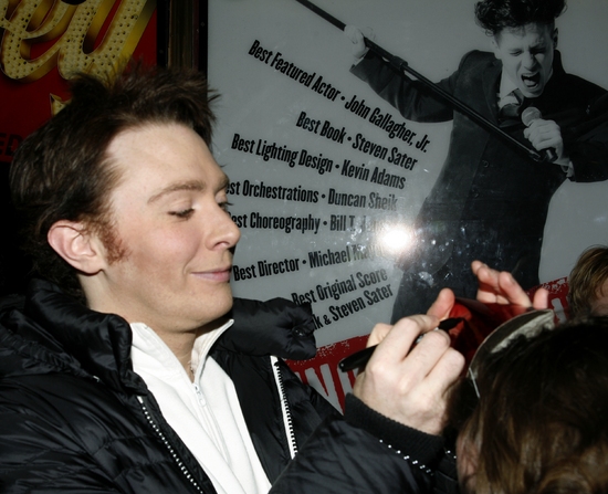 Photo Coverage: SPAMALOT'S Clay Aiken Makes A Fan's Birthday Extra Special Image