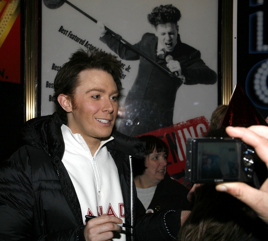 Photo Coverage: SPAMALOT'S Clay Aiken Makes A Fan's Birthday Extra Special Image