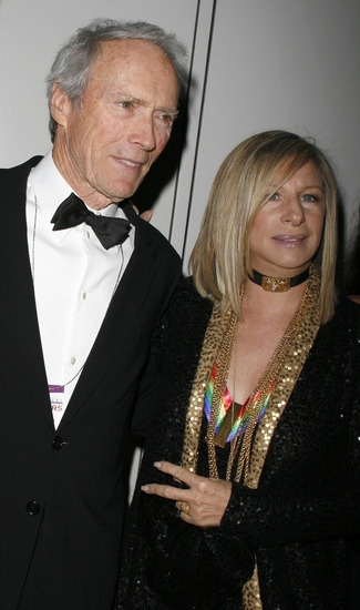 Clint Eastwood and Barbra Streisand Photo
