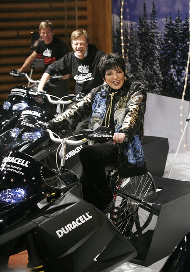 Photo Coverage: Liza Minnelli 'Pedals for Power' for BC/EFA Image