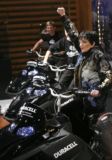 Photo Coverage: Liza Minnelli 'Pedals for Power' for BC/EFA Image