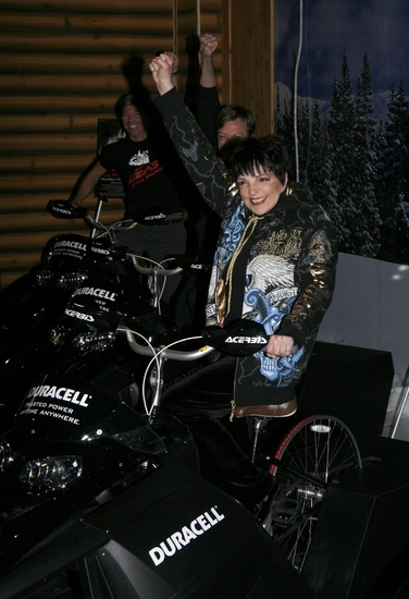 Photo Coverage: Liza Minnelli 'Pedals for Power' for BC/EFA Image