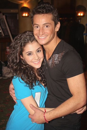 Broadway Brother and Sister team, Ariana Grande and Frankie James Grande Photo