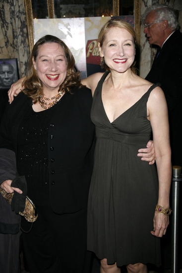 Patricia Clarkson and her sister
 Photo