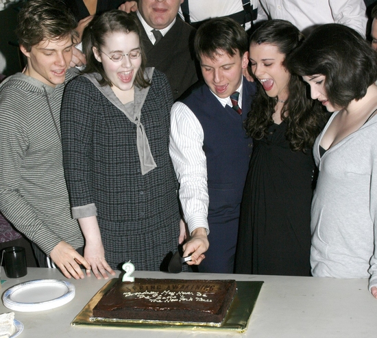 Photo Coverage: Broadway's SPRING AWAKENING Celebrates 2nd Year Image