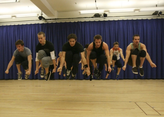 Photo Flash: WEST SIDE STORY Cast in Rehearsal Image