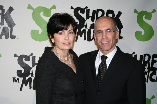 Jeffrey Katzenberg with wife Marilyn Katzenberg Photo