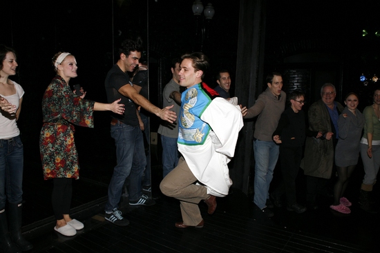 Photo Coverage: PAL JOEY Gypsy Robe Ceremony Image